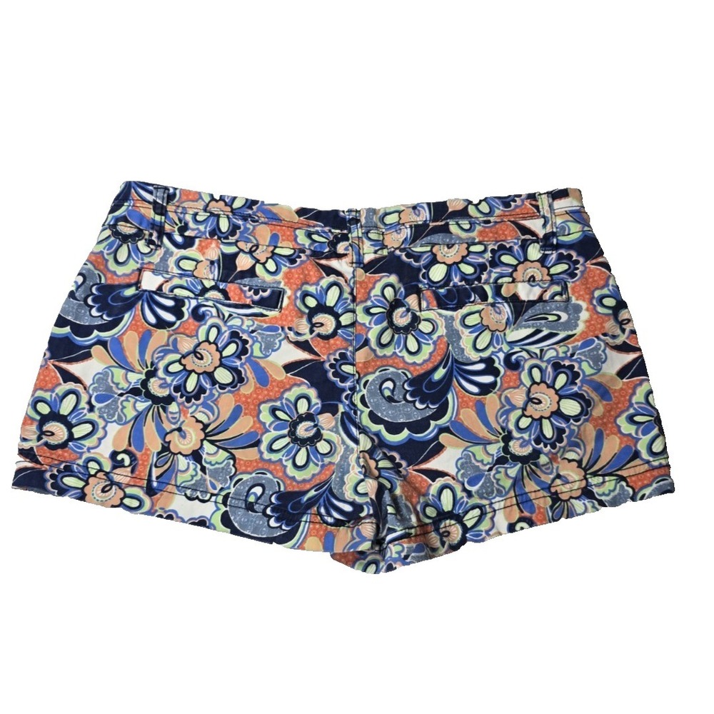 Red Camel Junior Shorts Size 13 Hippy Retro Peasant Floral Pattern Low Rise